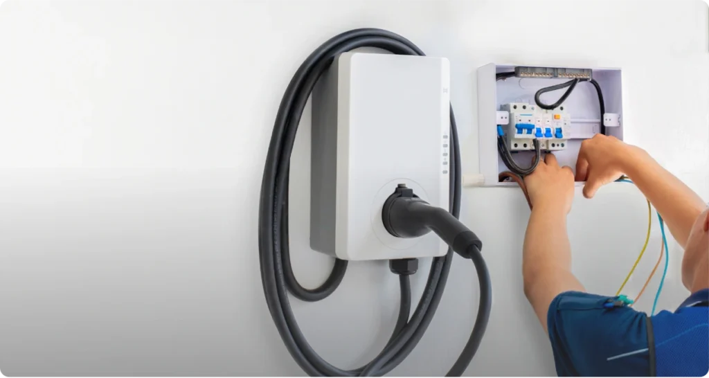 EV charger installer