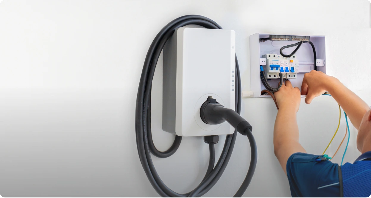 EV charger installer