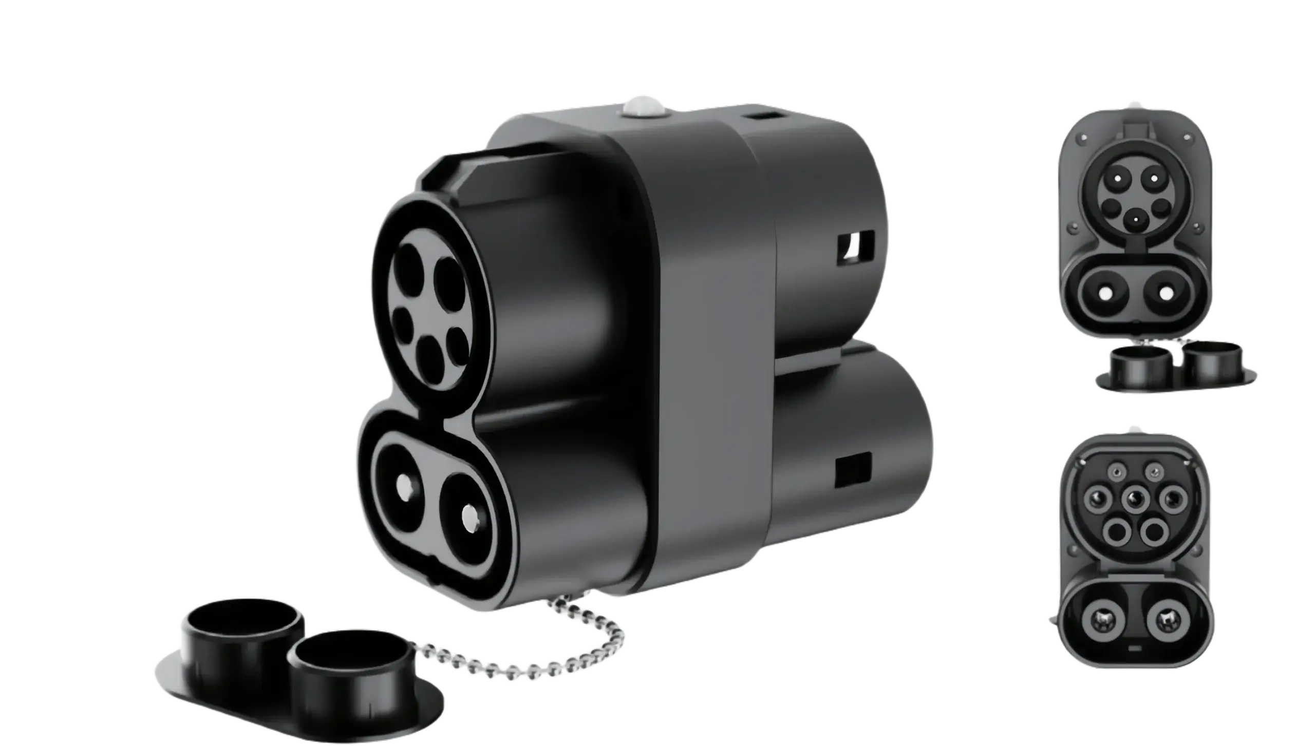 CCS1-CCS2 DC+AC EV Charging Adapter