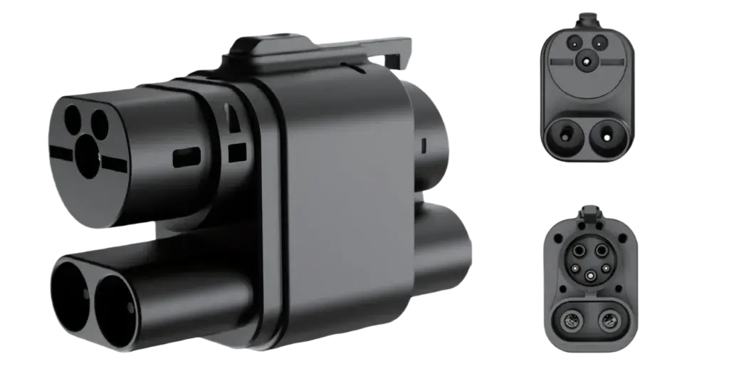 CCS2-CCS1 DC EV Charging Adapter