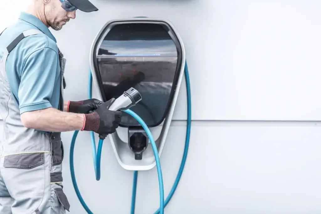 EV charger installer