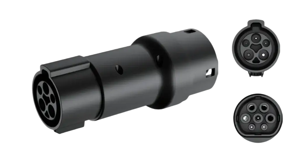J1772 (Type 1)-Adaptateur de charge pour VE de type 2