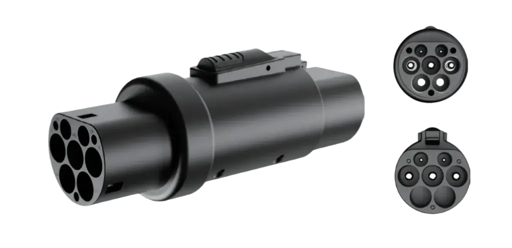 Type2-GBT AC EV charging adapter