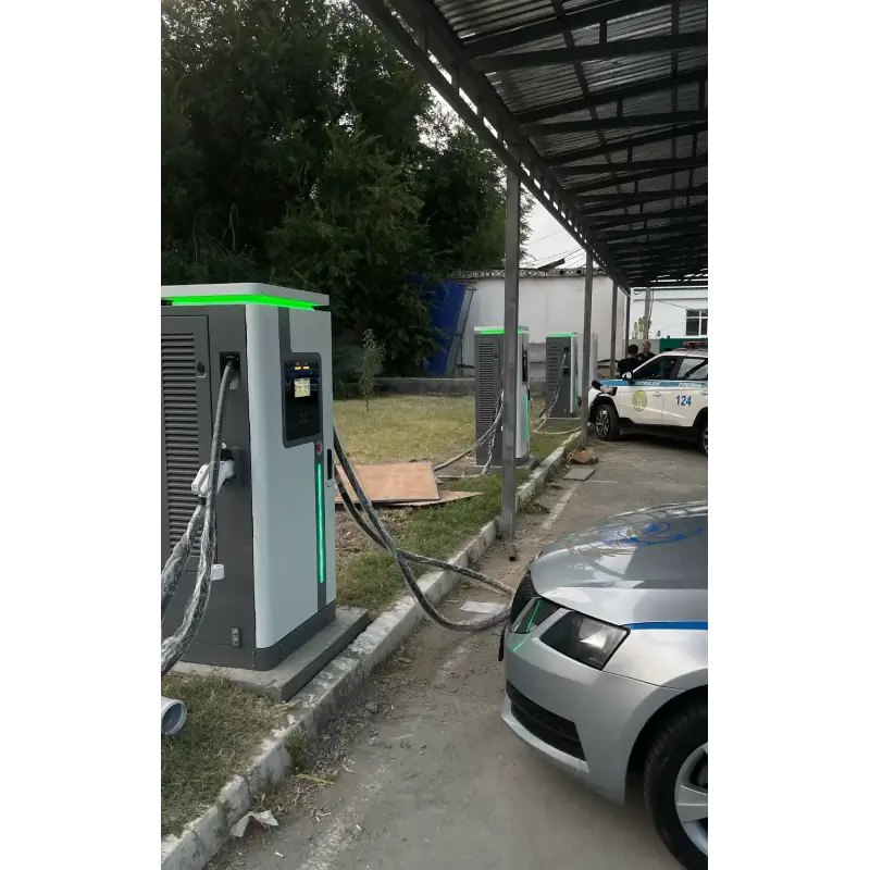 commercial EV charging station