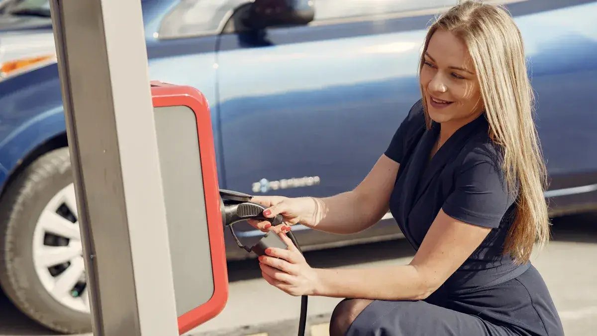 Commercial EV Charging Station Installation