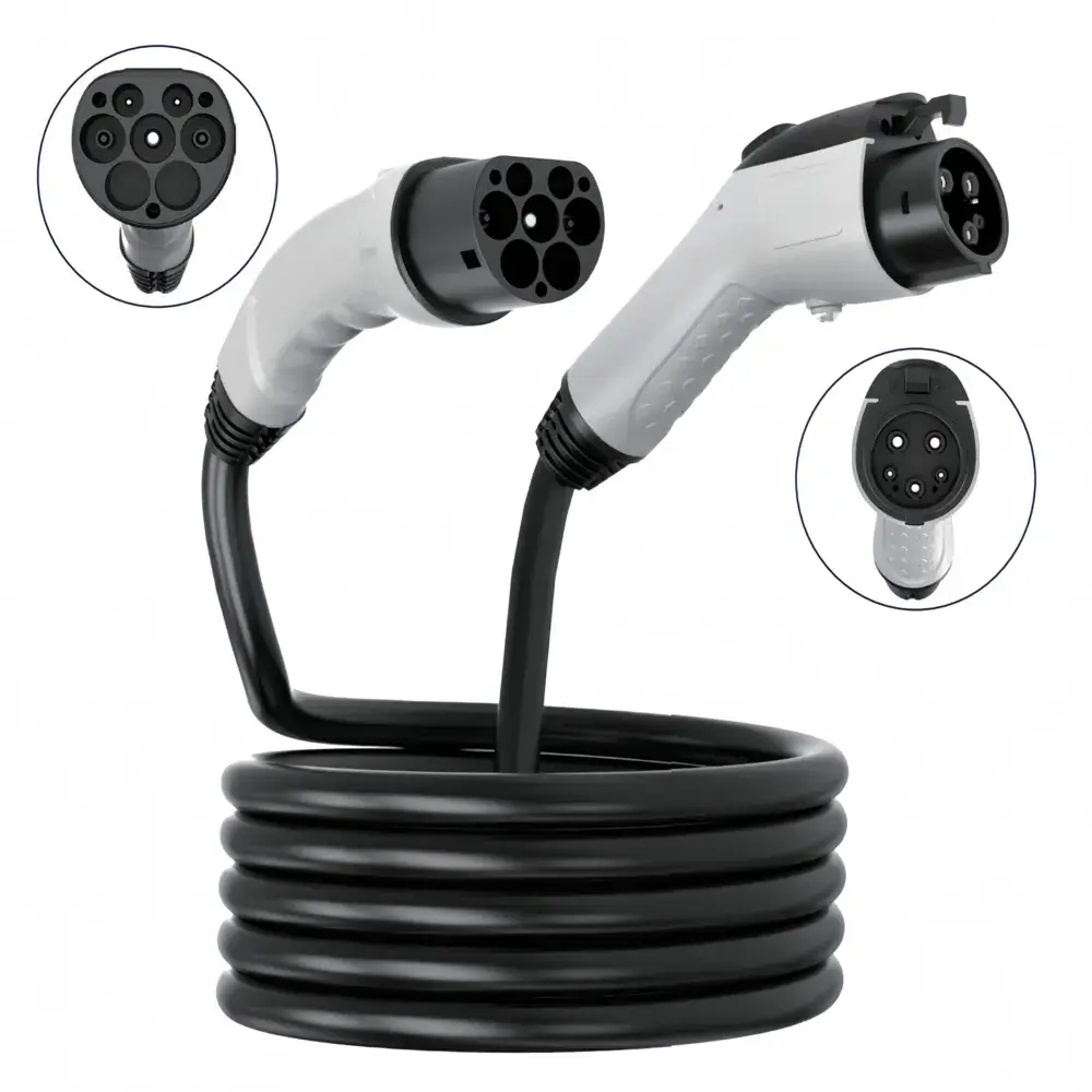 Type2-J1772 charging cable