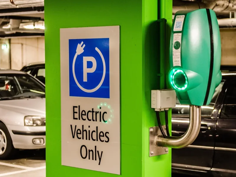 Solution #2 EV charging station